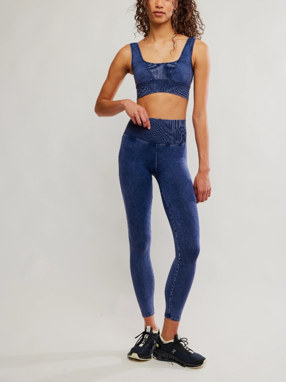 NWT FP Movement by Free People Good Karma Leggings in Deepest Navy | Size XS/S